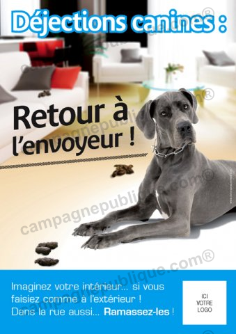 Déjections canines en ville : Campagne Publique Déjections canines en ville : Campagne Publique